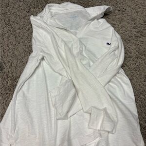 Vineyard vines White Long Sleeve Polo Shirt